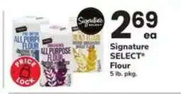 Safeway Signature Select Flour offer