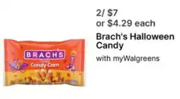 Walgreens Brach's Halloween Candy offer