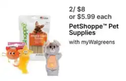 Walgreens PetShoppe Pet Supplies offer