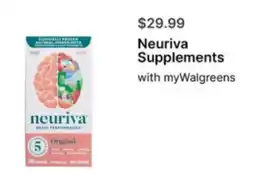 Walgreens Neuriva Supplements offer