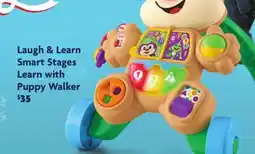 Family Dollar Laugh & Learn Smart Stages Learn with Puppy Walker offer