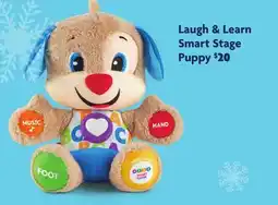 Family Dollar Fisher-Price Laugh & Learn Smart Stage Puppy offer