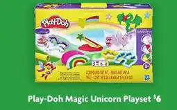 Family Dollar Play-Doh Magic Unicorn Playset offer