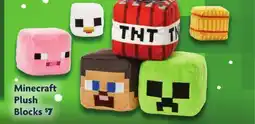 Family Dollar Minecraft Plush Blocks offer