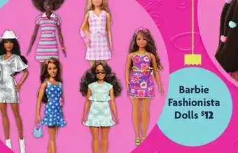 Family Dollar Barbie Fashionista Dolls offer