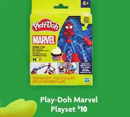 Family Dollar Play-Doh Marvel Playset offer