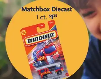 Family Dollar Matchbox Diecast offer