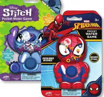 Family Dollar Marvel Licensed Pocket Water Game offer