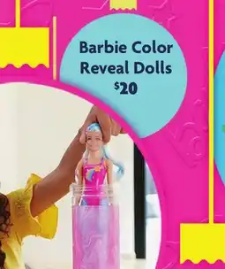 Family Dollar Barbie Color Reveal Dolls offer