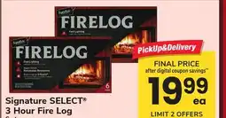 ACME Signature SELECT 3 Hour Fire Log offer