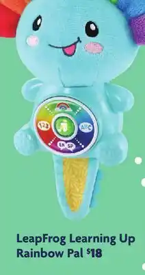 Family Dollar LeapFrog Learning Up Rainbow Pal offer