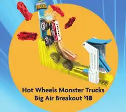 Family Dollar Hot Wheels Monster Trucks Big Air Breakout offer