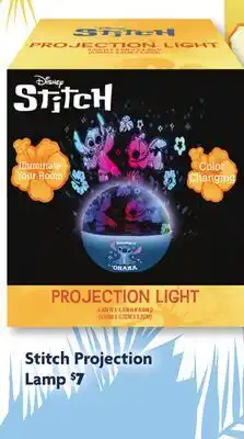 Family Dollar Stitch Projection Lamp offer
