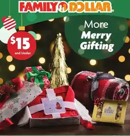Family Dollar More Merry Gifting offer