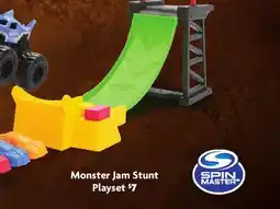 Family Dollar Monster Jam Stunt Playset offer