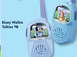 Family Dollar Bluey Walkie Talkies offer