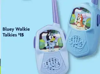 Family Dollar Bluey Walkie Talkies offer