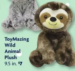 Family Dollar ToyMazing Wild Animal Plush offer