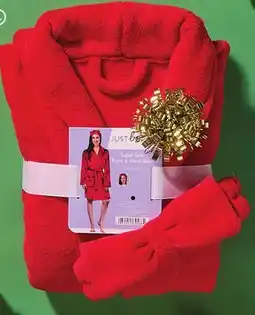 Family Dollar Ladies' Plush Robes with Headband offer