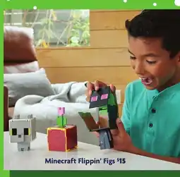 Family Dollar Minecraft Flippin' Figs offer