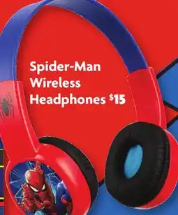 Family Dollar Spider-Man Wireless Headphones offer