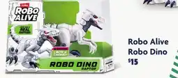 Family Dollar Zuru Robo Alive Robo Dino offer