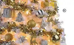 Family Dollar Tinsel Garland 15 ft. or Decorations offer