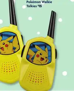 Family Dollar Pokémon Walkie Talkies offer