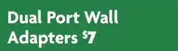 Family Dollar Dual Port Wall Adapters offer