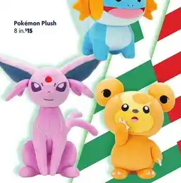 Family Dollar Pokémon Plush offer