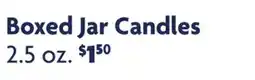 Family Dollar Boxed Jar Candles offer