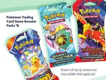 Family Dollar Pokémon Trading Card Game Booster Packs offer