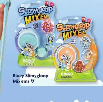 Family Dollar Bluey Slimygloop Mix'ems offer