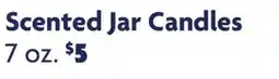 Family Dollar Scented Jar Candles offer