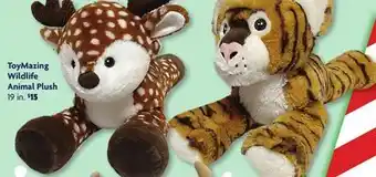 Family Dollar ToyMazing Wildlife Animal Plush offer