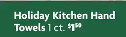 Family Dollar Holiday Kitchen Hand Towels offer