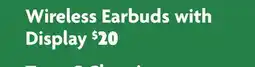Family Dollar Wireless Earbuds with Display offer