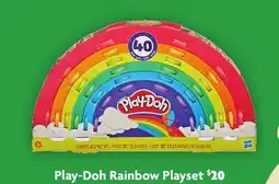 Family Dollar Play-Doh Rainbow Playset offer