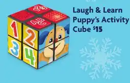Family Dollar Laugh & Learn Puppy's Activity Cube offer