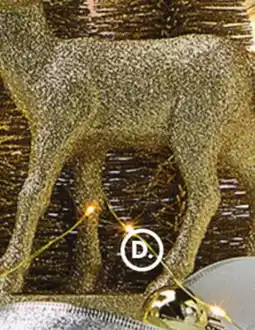 Family Dollar Winter Glitter Deer offer