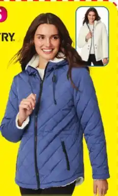 Big 5 Free Country Women's Stratus Lite Reversible Hooded Jacket offer