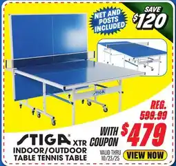 Big 5 Stiga XTR Indoor/Outdoor Table Tennis Table offer