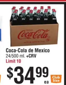 Smart & Final Coca-Cola de Mexico offer