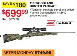 Dunham's Sports 110 WOODLAND HUNTER PACKAGE offer