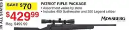 Dunham's Sports PATRIOT RIFLE PACKAGE offer