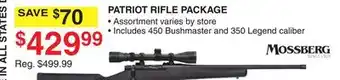Dunham's Sports PATRIOT RIFLE PACKAGE offer
