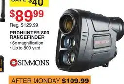 Dunham's Sports PROHUNTER 800 RANGEFINDER offer