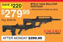 Dunham's Sports ESCORT SHOTGUN BTS12 12GA BULLPUP SHOTGUN offer