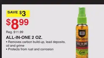 Dunham's Sports ALL-IN-ONE 2 OZ offer