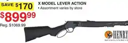 Dunham's Sports HENRY X MODEL LEVER ACTION offer